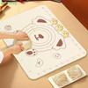 Cute Bear Silicone Baking Mat with Measurements Non-Stick Pastry Mat for Dough Rolling,Bread Making & Kitchen Baking