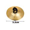 Miwayer 4PCS Mini Copper Finger Cymbals Belly Dance Hand Cymbals Musical Instrument ,Dancing & Performances Instrument