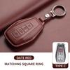 Leather Car Remote Key Case Cover For Geely Emgrand X7 EX7 Coolray 2019 2020 Atlas Boyue NL3 GT GC9 Borui Keyless Key Shell Fob