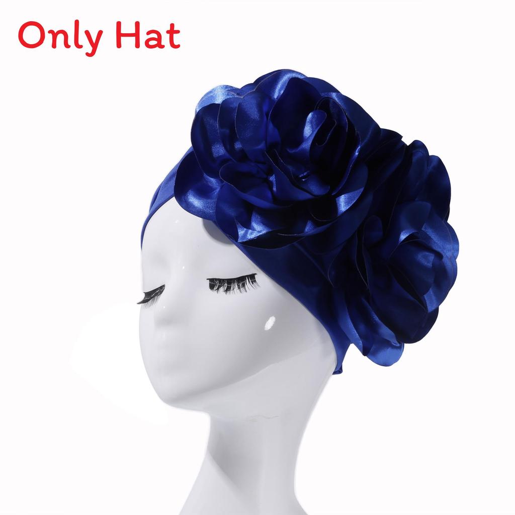 Womens Large Floral Head Wrap With Logo For Autumn Celebrations