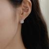 GETMEBLING ELLA SPUARE CUBIC EARRING