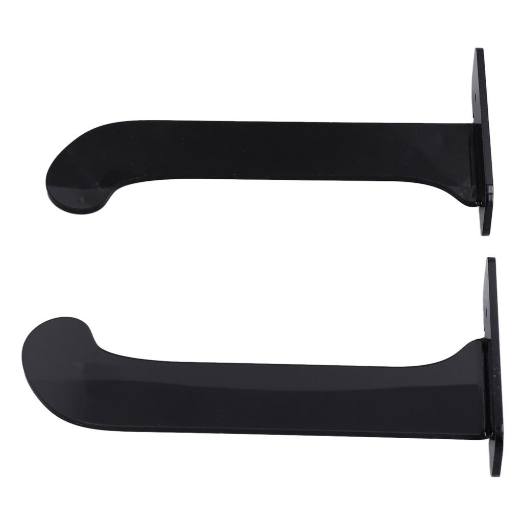 1Pair   Mat Wall Mount Holder Acrylic   Mat Wall Hanger Storage Rack Household Exercise   Mat Bracket