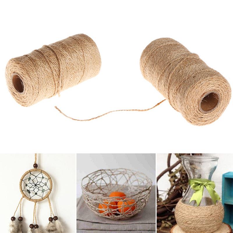 Cotton Rope Diy 3Mm X 100M Cotton Rope Creative Diy Cotton Rope Strands Twisted Macrame ...