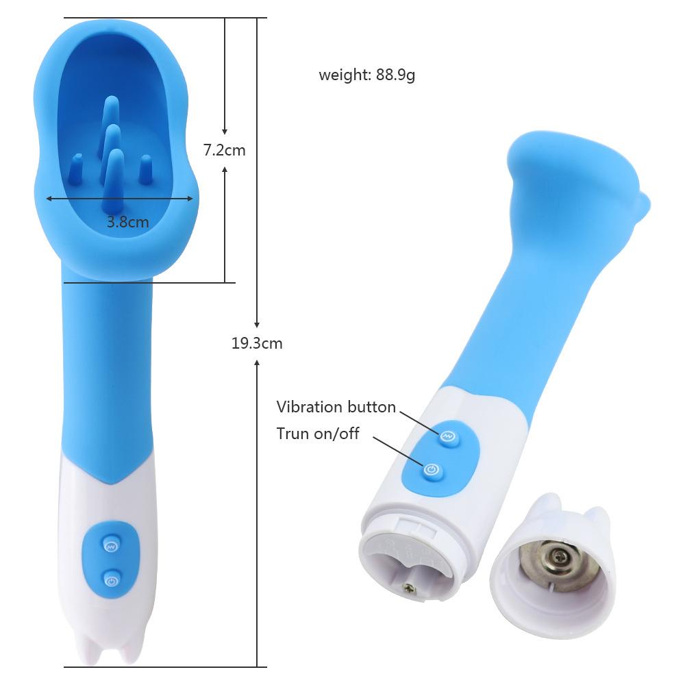 12 Speeds G Spot Vibrator Clitoral Stimulation Massage Brush Adult Sex Toys Vibrators