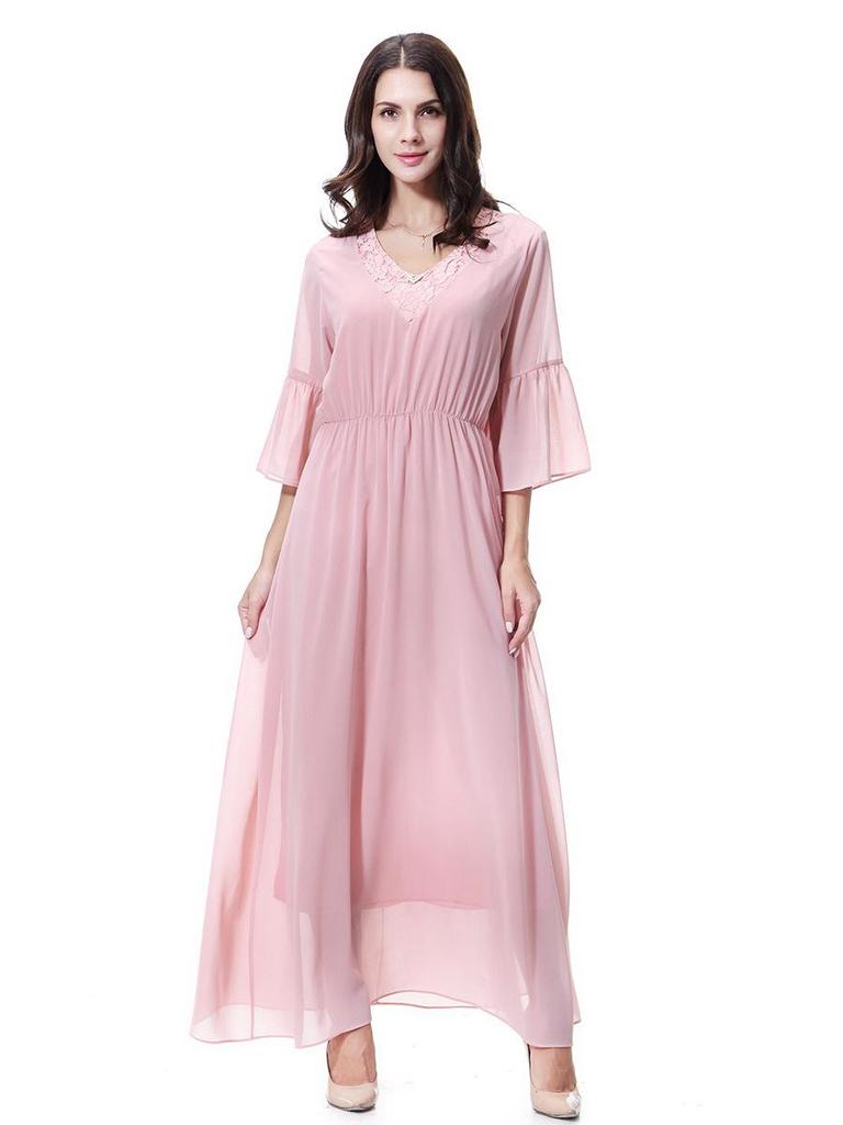 Blisko-wschodni i malezyjski damski długi szlafrok, TH925