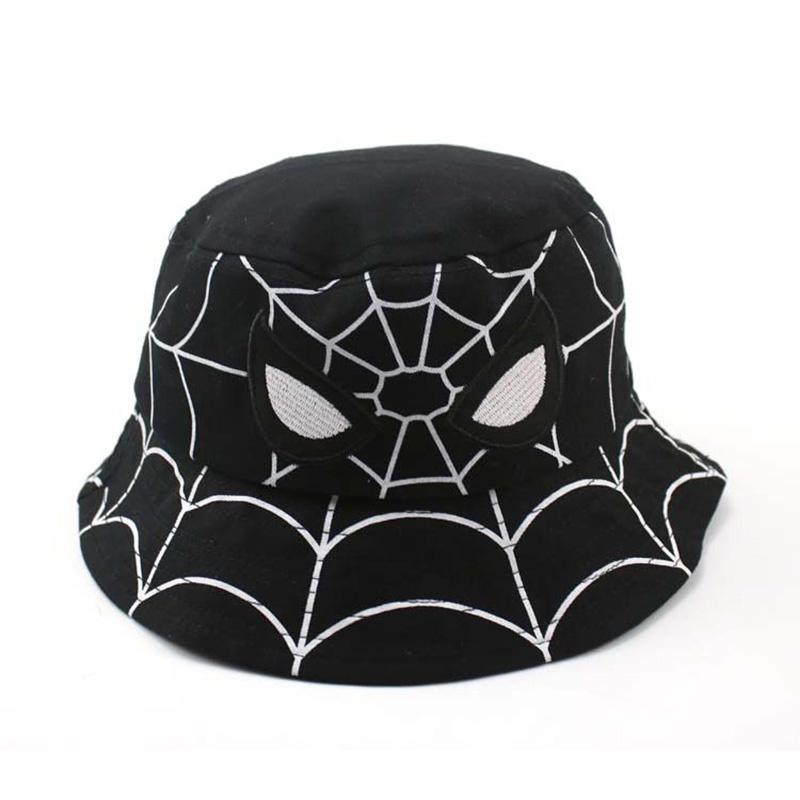 Spider-Man Fischerhut für Kinder, Baumwollmaterial, Perfekter Sommer-, Herbst-Winterhut