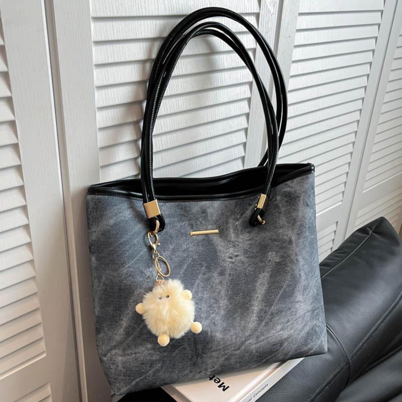 Women's Bag Autumn New Large-capacity Student Class Commuter Bag Portable Tote Bag Underarm Shoulder Bag