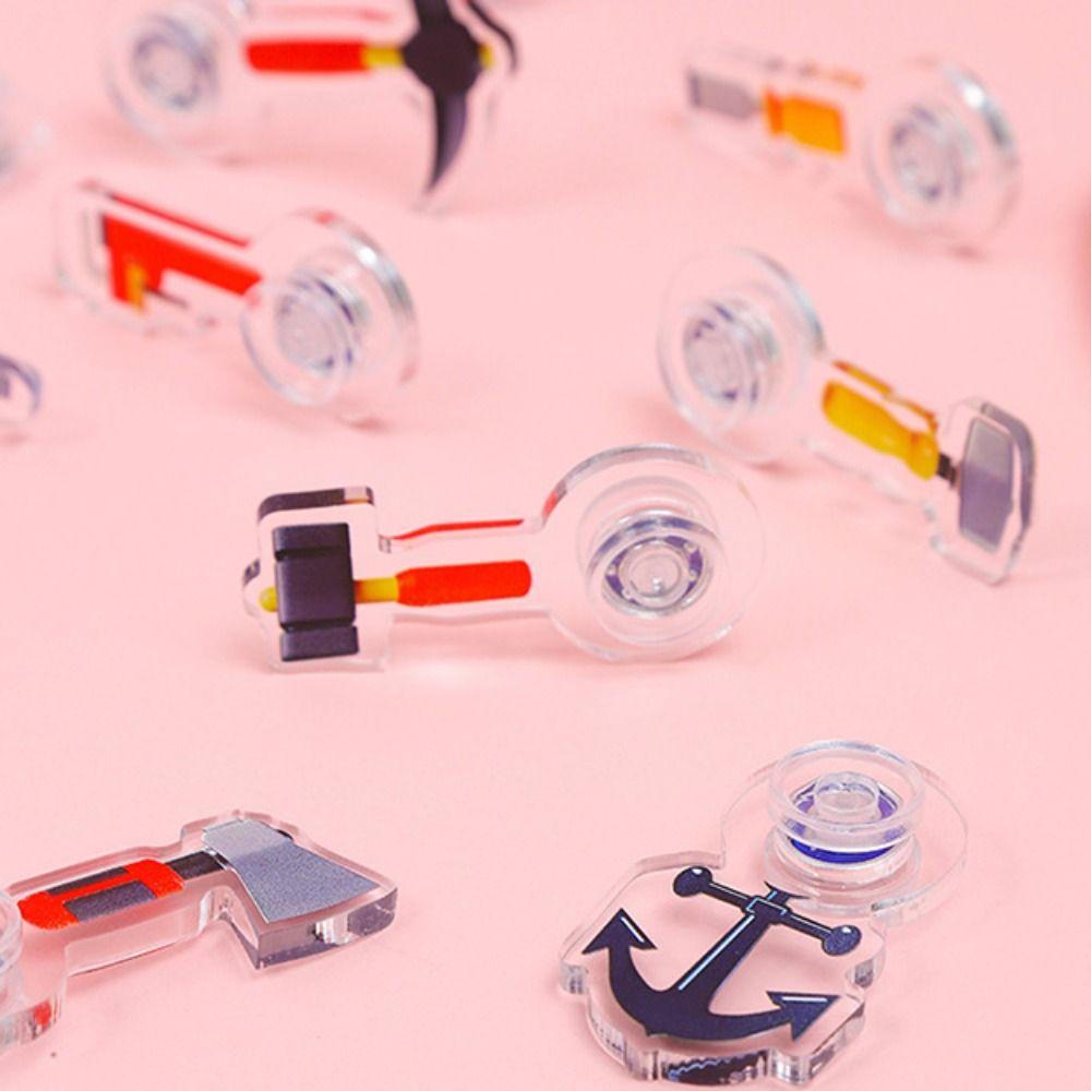 20Pcs Set Creative Design Fingertip Gyro Toy Simulation Hammer Hand Spinner Toy  Kindergarten
