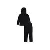 Nike X NBA Collaboration Casual Sports Suit Los Angeles Lakers Clib Fleece Hooded Knit Comfort Kids suit Black IF2423-010
