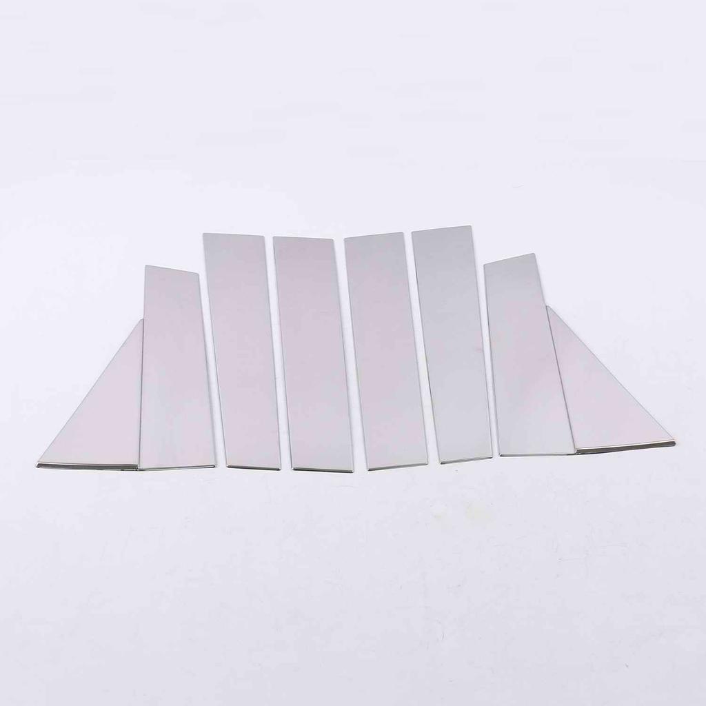 Stainless Steel Center Pillars B C Cover Window Column Post Trims Car Accessories For Nissan Rogue X-Trail Xtrail 2014-2017-