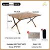 Portable Carbon Steel Foldable Picnic & Camping Table