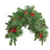 Christmas Mailbox Wreath Home Led Luminous Dead Branches And Vines Decorations