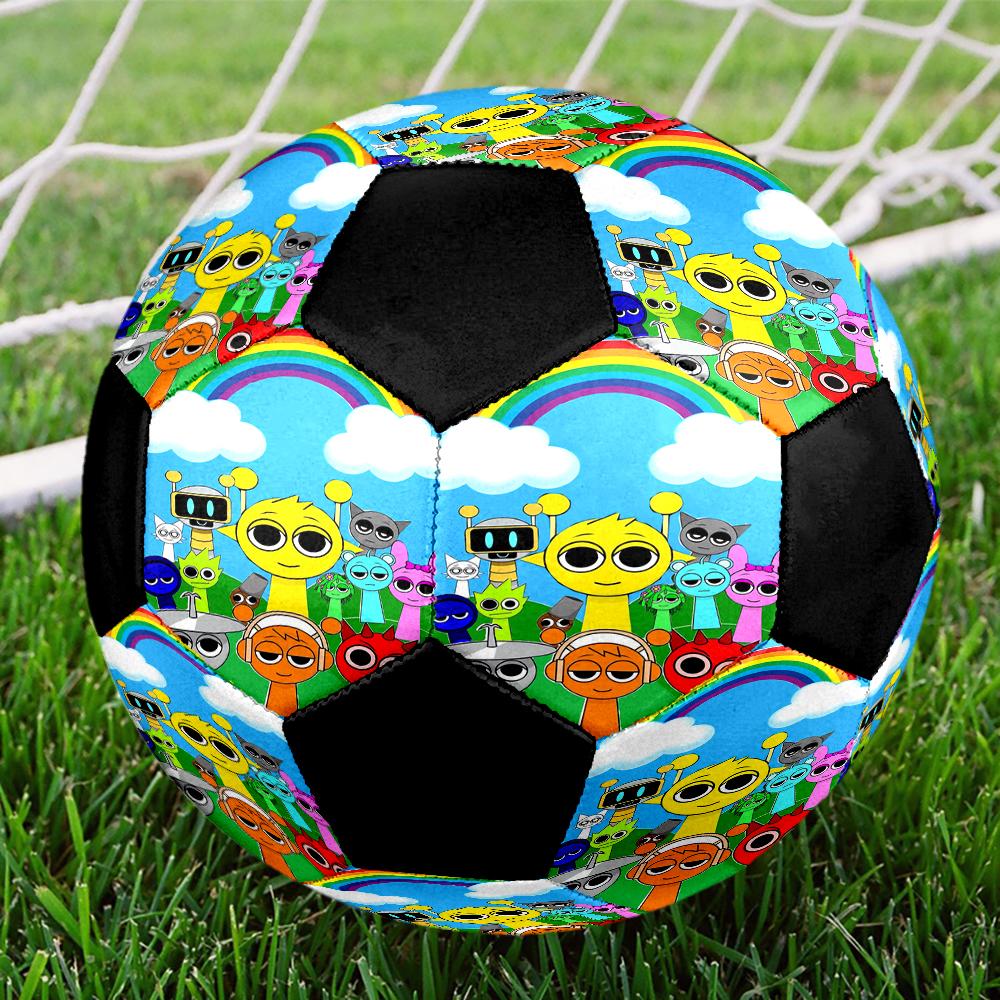 Sprunki Theme Size 5 Soccer Ball, Suitable for Both Indoor and Outdoor Matches, a Gift Suitable for Everyone.