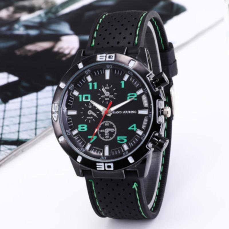 New Sports Silicone Fashion Racing Business Quartz Men's Watch Watch