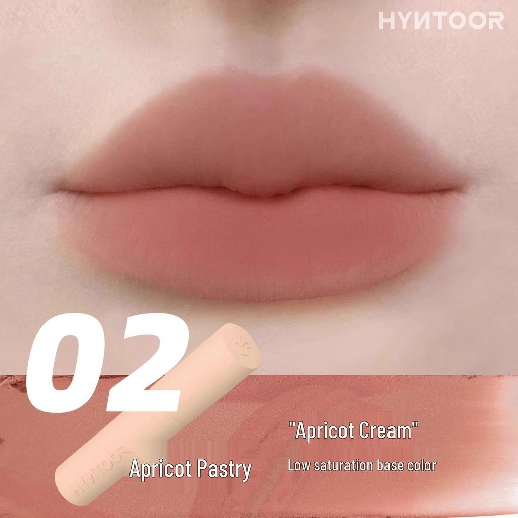 HYNTOOR Black Rabbit Matte Mist Macaron Lipstick – Student-Friendly Lip Gloss