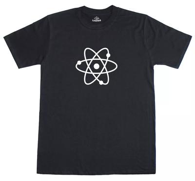 Camiseta Átomo Ciencia Friki Nerd Ajuste Regular