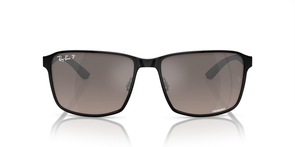 Sunglasses RB3721CH Matte Black on Black 59 Ray-Ban