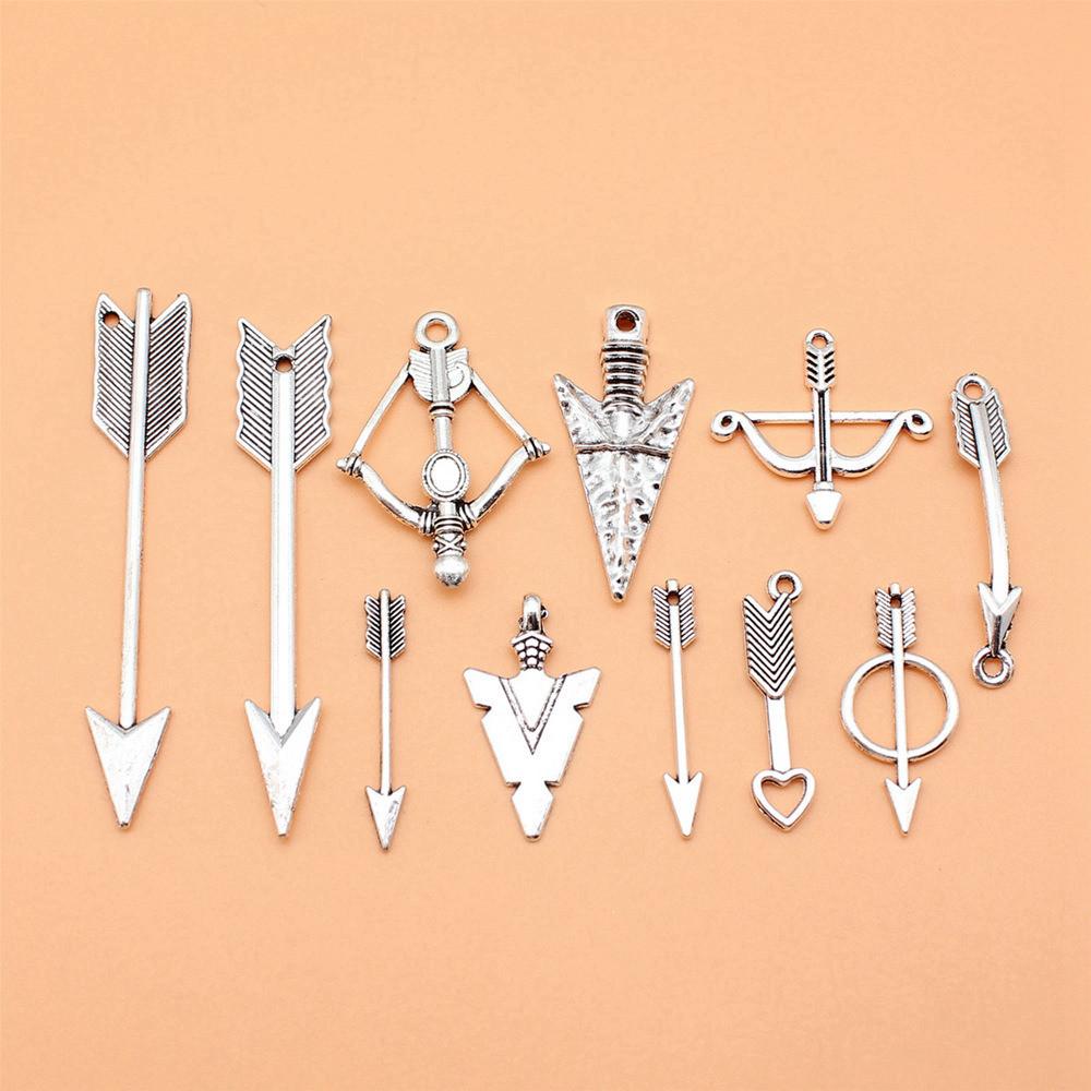 1 Set Mix Key Lock Charms Alloy Tools Pendants For Work Themed Jewelry Making