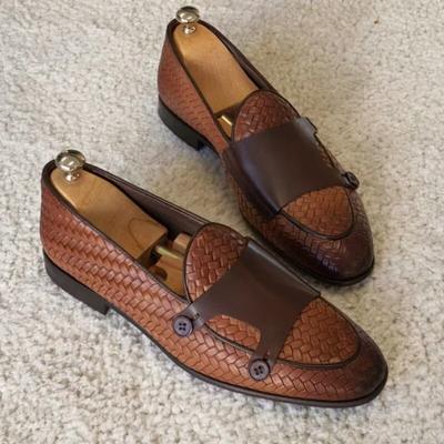 Fashion Size 38-48 Classic Men Le Fu Shoes Men Lightweight Comfortable Small Leather Shoes Men Business Gentleman Social Shoes