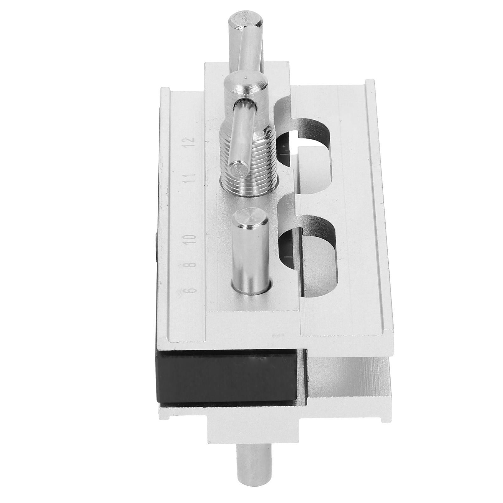

Self Center Dowel Jig Kit Drilling Set Alloy Steel Woodworking Hole Punch Locator