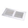 Boats Stainless Steel Vertical Rectangular Louvered Vent Cover 230mm*115mm Marine Square Air Vent Grille Metal Wall Ventilation