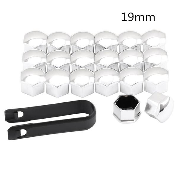 Car Shape 20Pcs Universal Rust 17 19 21mm Tire Nut Bolt Protection Cap for Mercedes Benz ML63 M-Class Ener-G-Force ML500 ML350 Stem Caps1