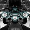 For CFMOTO 675SR Carbon Fiber Protective Sticker Upgrade Material Body Plastic Area Motorcycle Parts