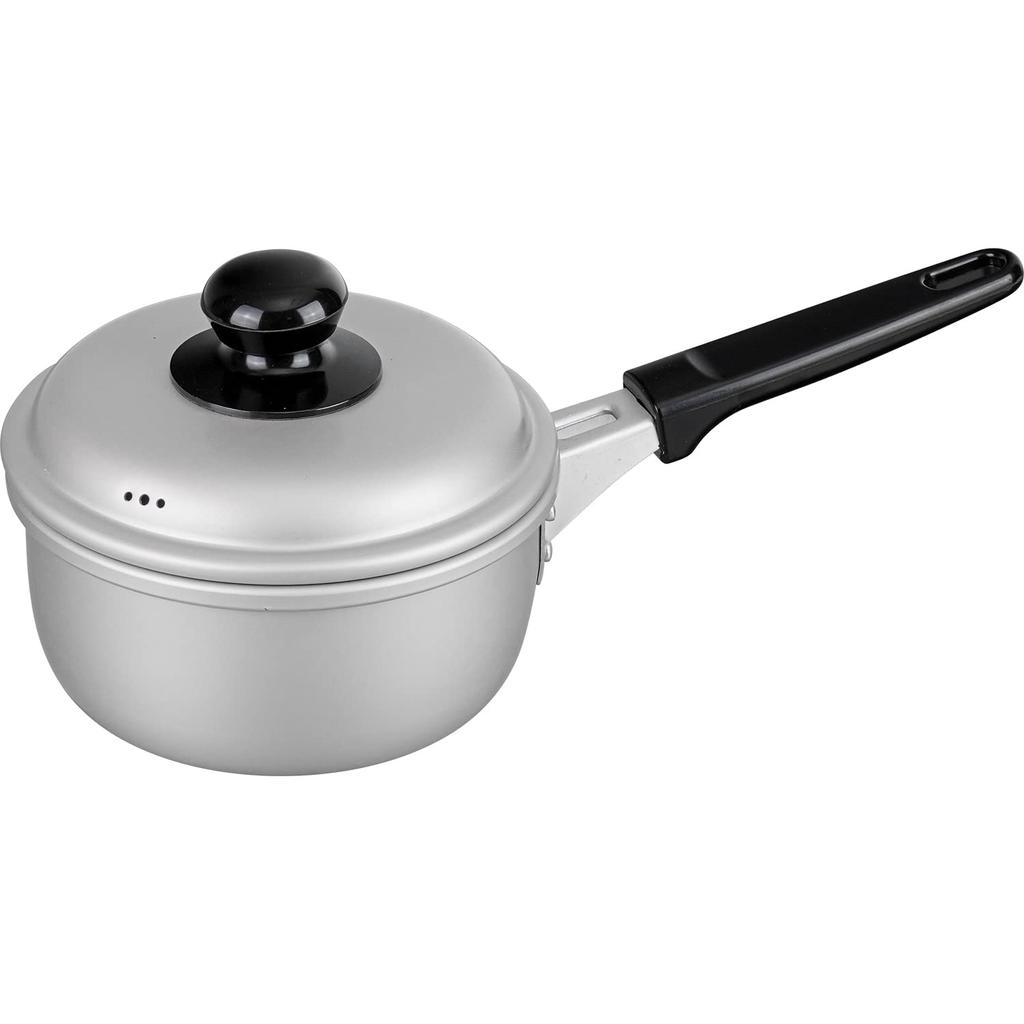 Wahei Freiz Lightweight Quick Boil Aluminum One-Handed Pot 14cm For Gas Fire Only Japanese Tsutsumi RB-2320