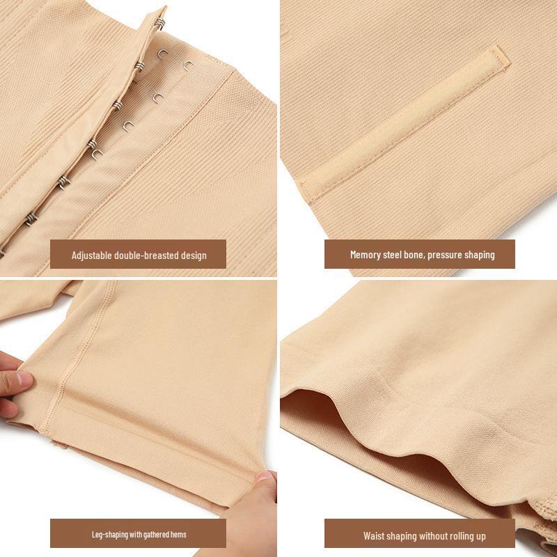 Women's High-Waist Postpartum Tummy Control Shaper with Hip Lift & Adjustable Seamless Design