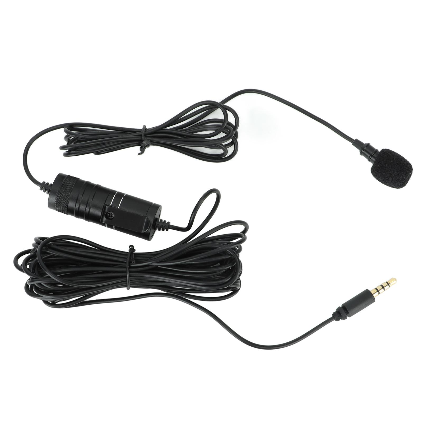 

Electret Condenser Microphone Noise Reduction Low Delayed Small Anti Interference Clip On