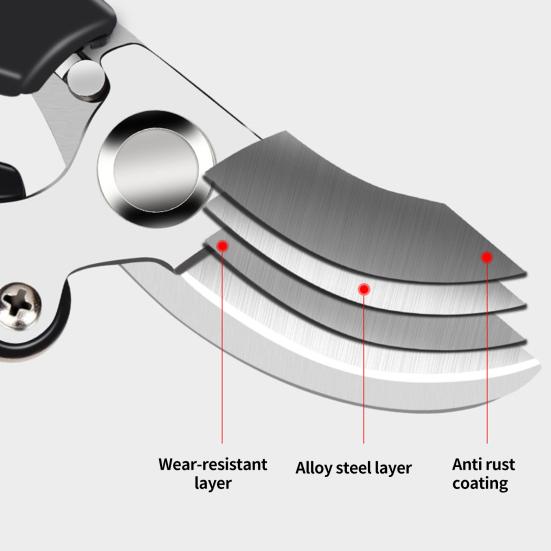 Zahradnické nůžky Ostrá čepel Nerezové nůžky na větve stromů Nůžky na větve Domácí použití