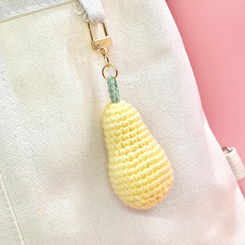 Handcrafted Sunflower Keychain: Colorful Smiley Face Bag Charm Pendant – Perfect for Bookbags or as a Decorative Gift.