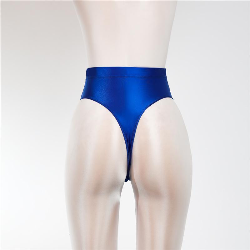 High Waist Sheer Thong: Sexy European and American Women's T-back 7055