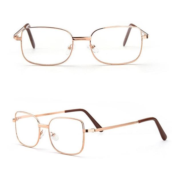 Design Reading Glasses, Men's Women's Full-frame Alloy, Clear HD Lenses, Reading Glasses, Scratch Resistant +0--+400