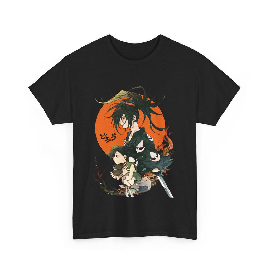 Hyakimaru Dororo Tshirt Hyakimaru Dororo Shirt Mens and Womens Summer Cotton Loose and Fashionable Short Sleeved Top