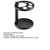 Toothbrush Toothpaste Holder Stainless Steel Construction Heavy Anti-Slip Base Open Design Toothbrush Rack with 4 Slots Design