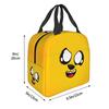 Custom M-Mikecracks Insulated Lunch Bag for Women Men Portable Cute Thermal Cooler Lunch Box School