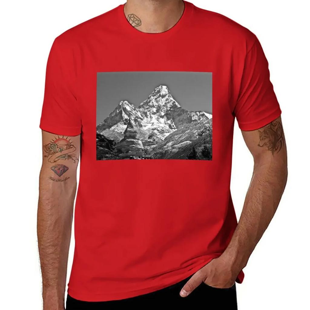 Ama Dablam T-Shirt customs kawaii clothes vintage clothes for men