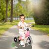 Toddler Balance Bike with No Pedal, 3 Silence Wheels for 12-36 Months Boys and Girls, Indoor Outdoor, Pink
