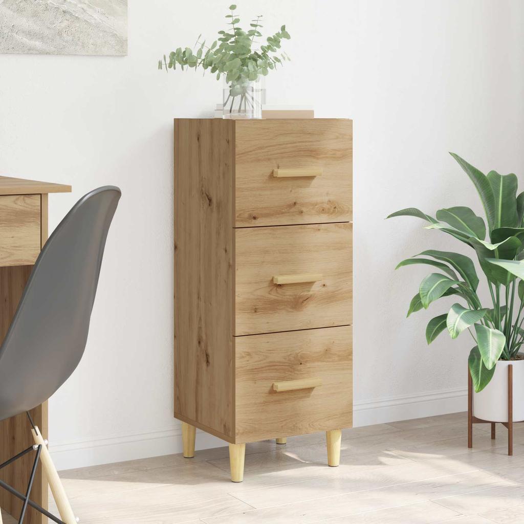 Sideboard Artisan Oak 34.5 x 34 x 90 cm Particleboard