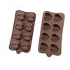 15/8 Cavity Diamond Heart Silicone Chocolate Mold 3D Heart Cake Accessories Molds DIY Ice Cubes Biscuit Pastry Baking Mould
