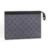 [Pre-Owned] Pochette Voyage MM 'Monogram Eclipse Reverse Canvas' - Excellent #X6HZQU