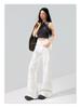 Fireworks Flash Rhinestone Anti-Wrinkle Four-Way Stretch Micro-Flare Casual Pants