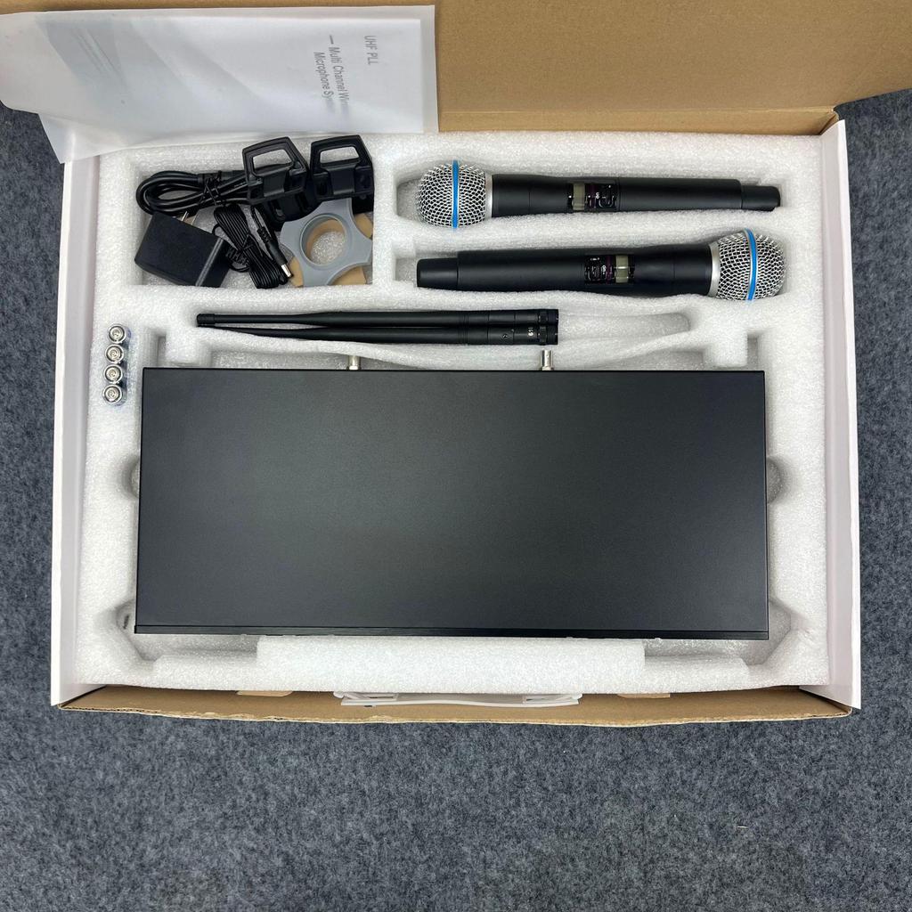 High-End Wireless U-Band Infrarot Dual-Mikrofon-Set für Bühne und Konferenz