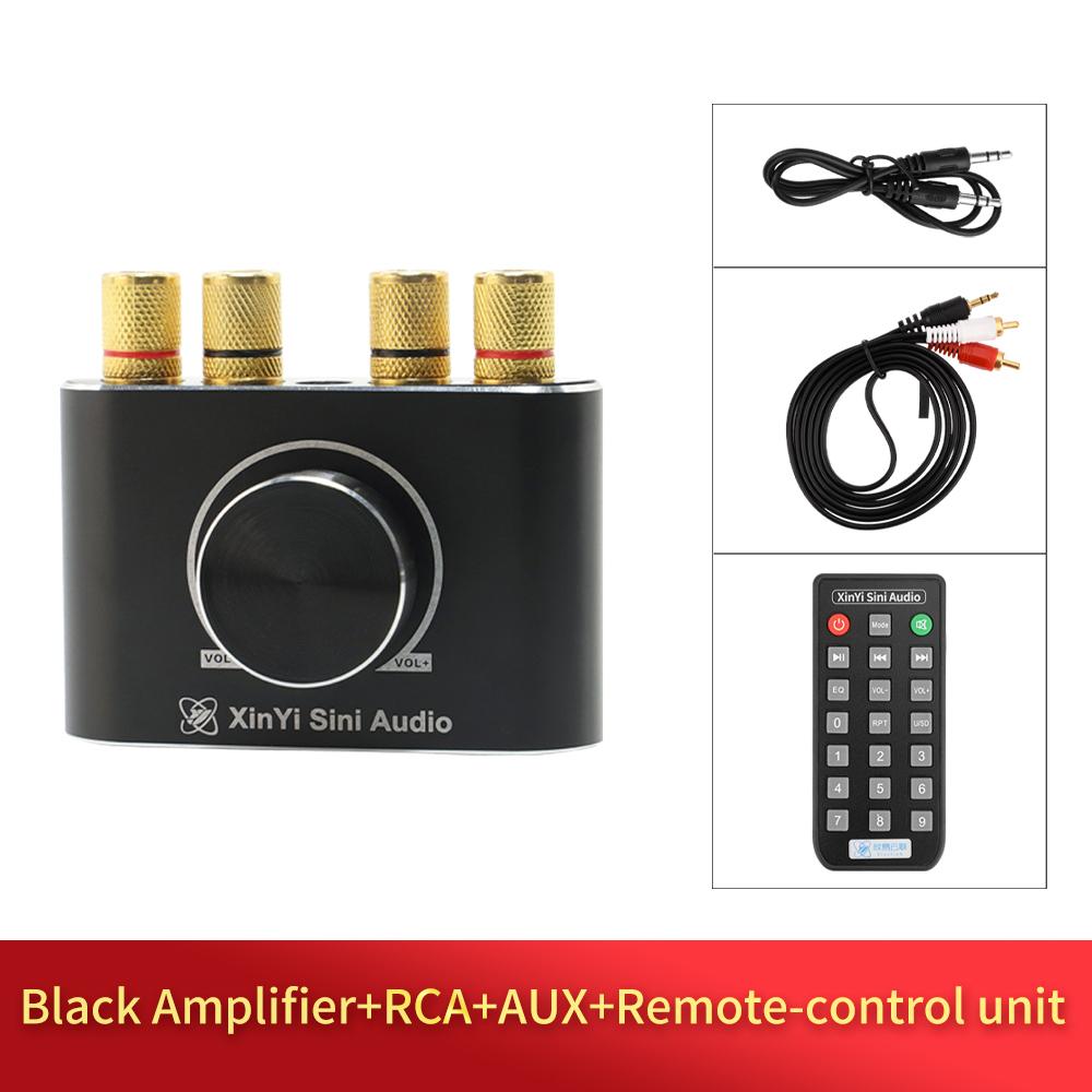 X100H 100W Stereo Amplifier Board 12/24V Speaker Audio Amplifier BT 5.1 AUX USB U-disk Input Amplification Module APP Control