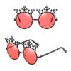 Round Retro Vintage Oversized Women Designer Sunglasses With Uv400 Mirror Lens