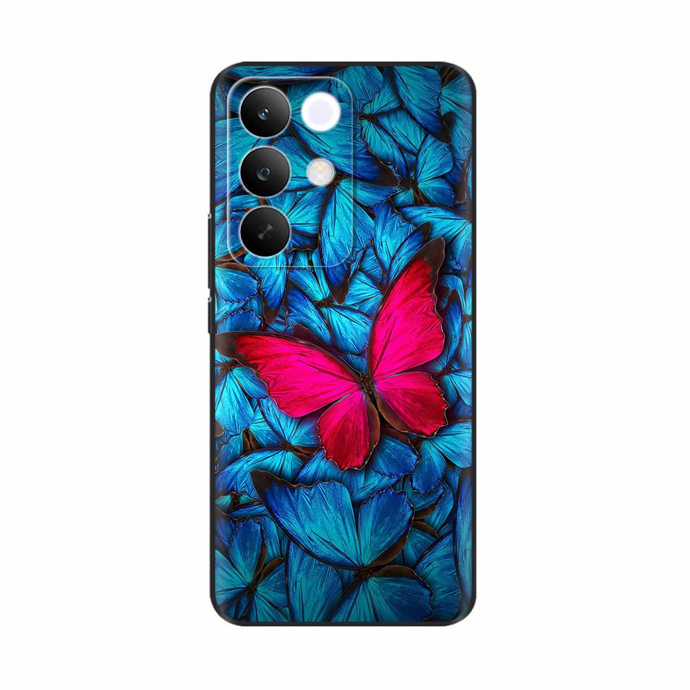 For OPPO Realme C85 5G Case Flower Soft Matte Silicone Back Cover For Realme 15x RealmeC85 C 85 4G 5G Full Phone Shell Fundas