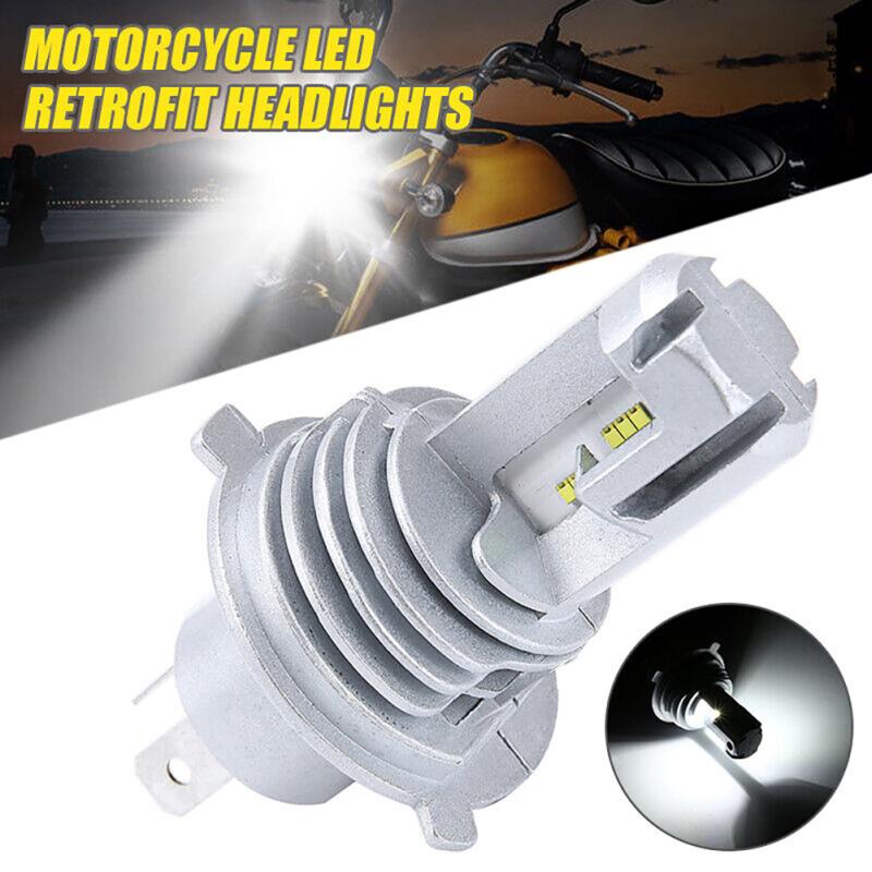 LED Scheinwerfer Fern-/Abblendlicht 6000k Lampe H4 9003 Hb2 Für Motorrad Superhell Weiß Ip65 Wasserdicht