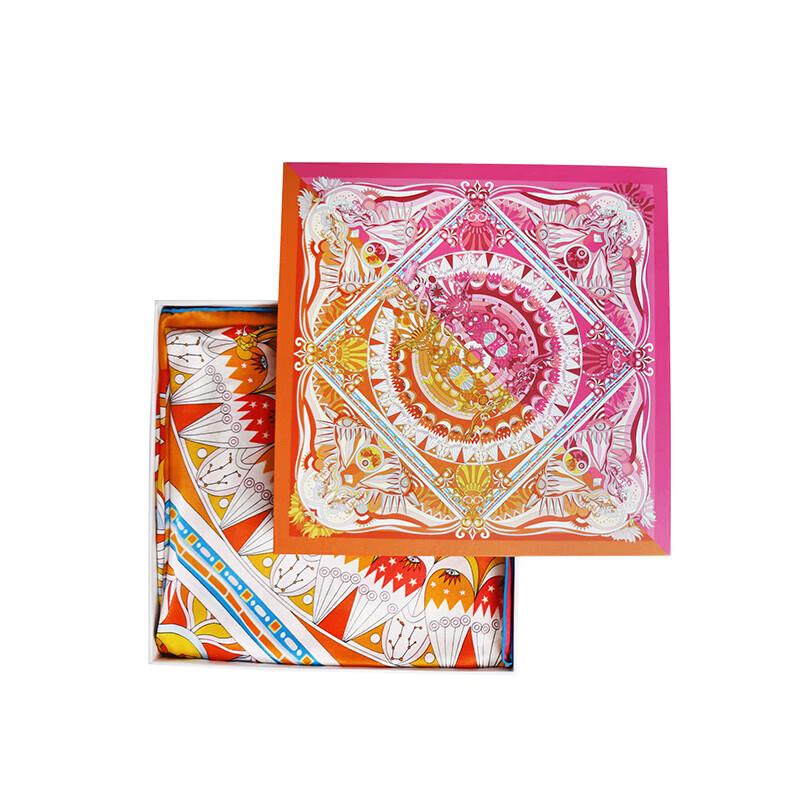 Aurora Gemini Mulberry Silk Scarf