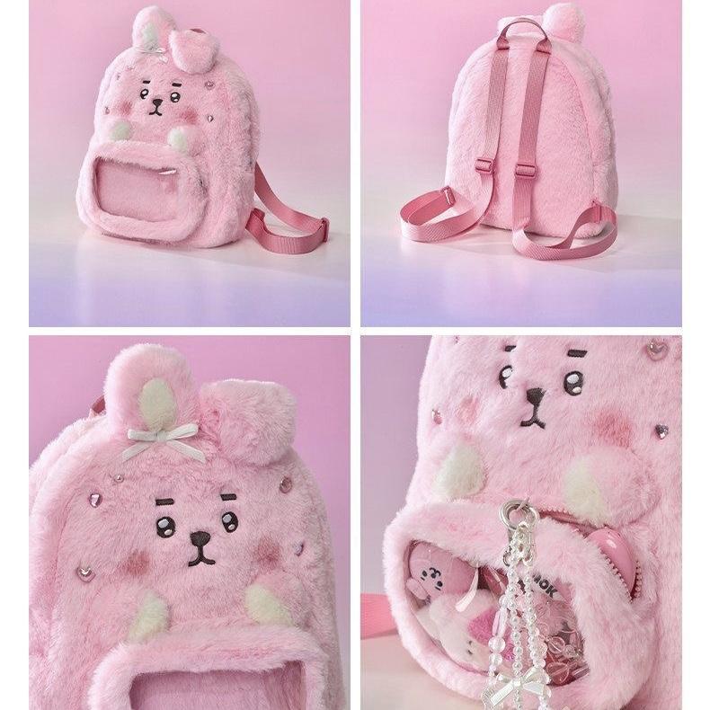 BTS BT21 Backpack,Plush KPOP